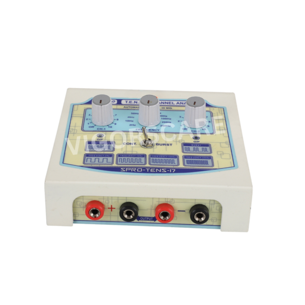 TENS 2 CHANNEL ANALOG MACHINE WITH 1 YEAR WARRANTY - Image 4