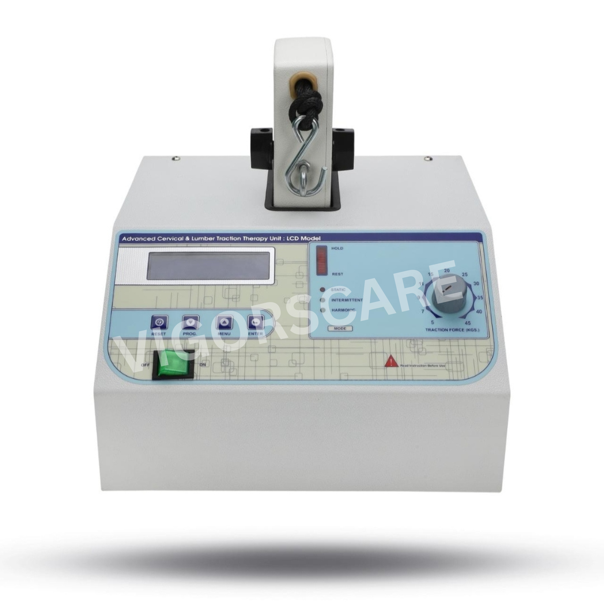 Vigorscare Lumber & Cervical Traction Machine ( LCD Model )