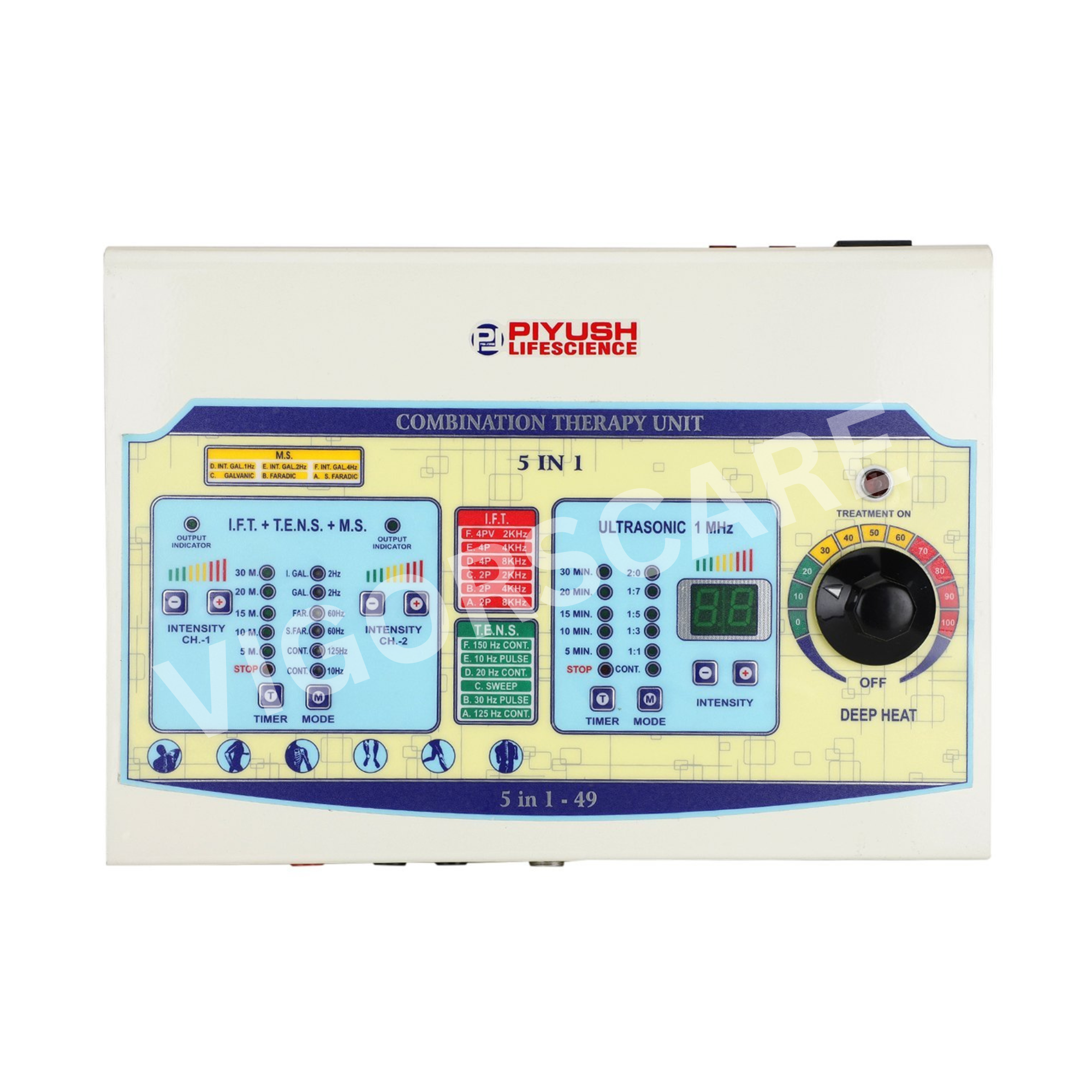 5 IN 1 Combination therapy machine - Image 2