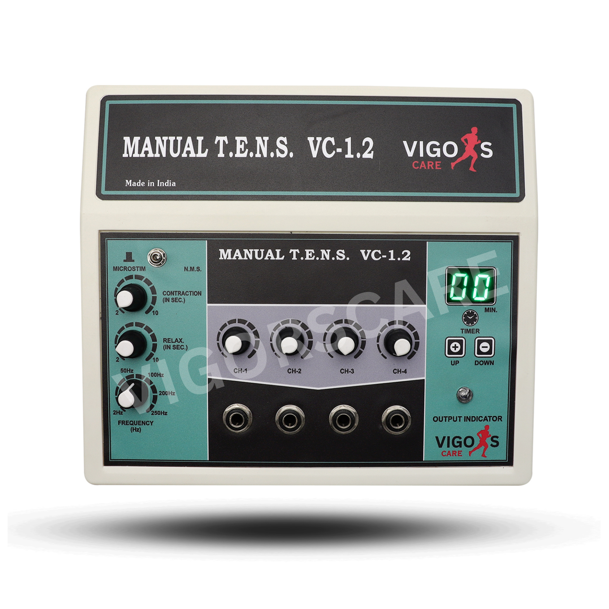 TENS 4 CH MANUAL MACHINE (VC - 1.2) - Image 2